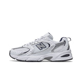New Balance 530SG White and Silver Sneakers