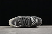 Louis Vuitton LV Trainer Sneaker in Gray Monogram Style
