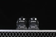 ASICS Kids' Black Sneakers with Silver Accents