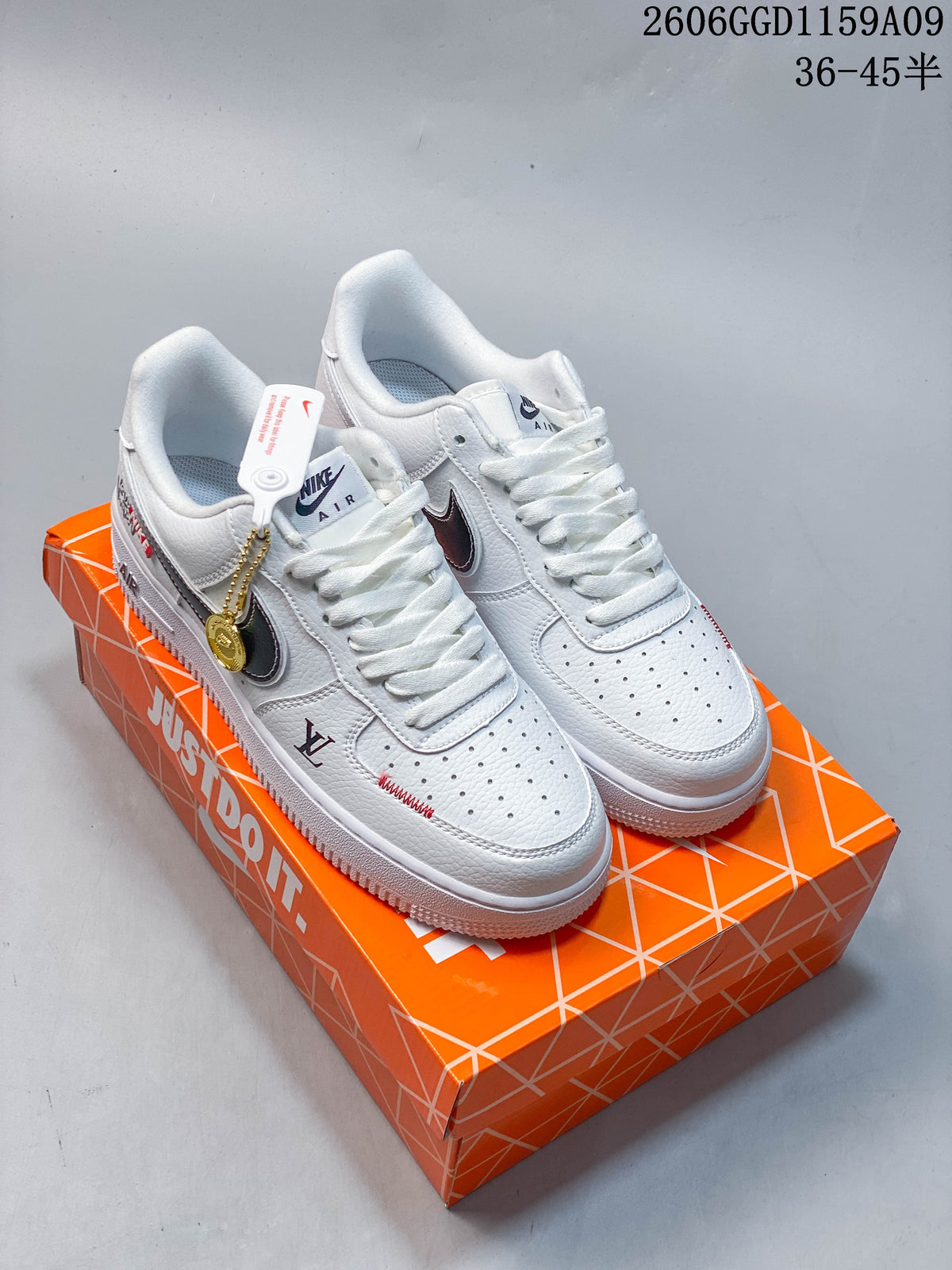 Nike Air Force 1 Low White Sneakers DD1982-367