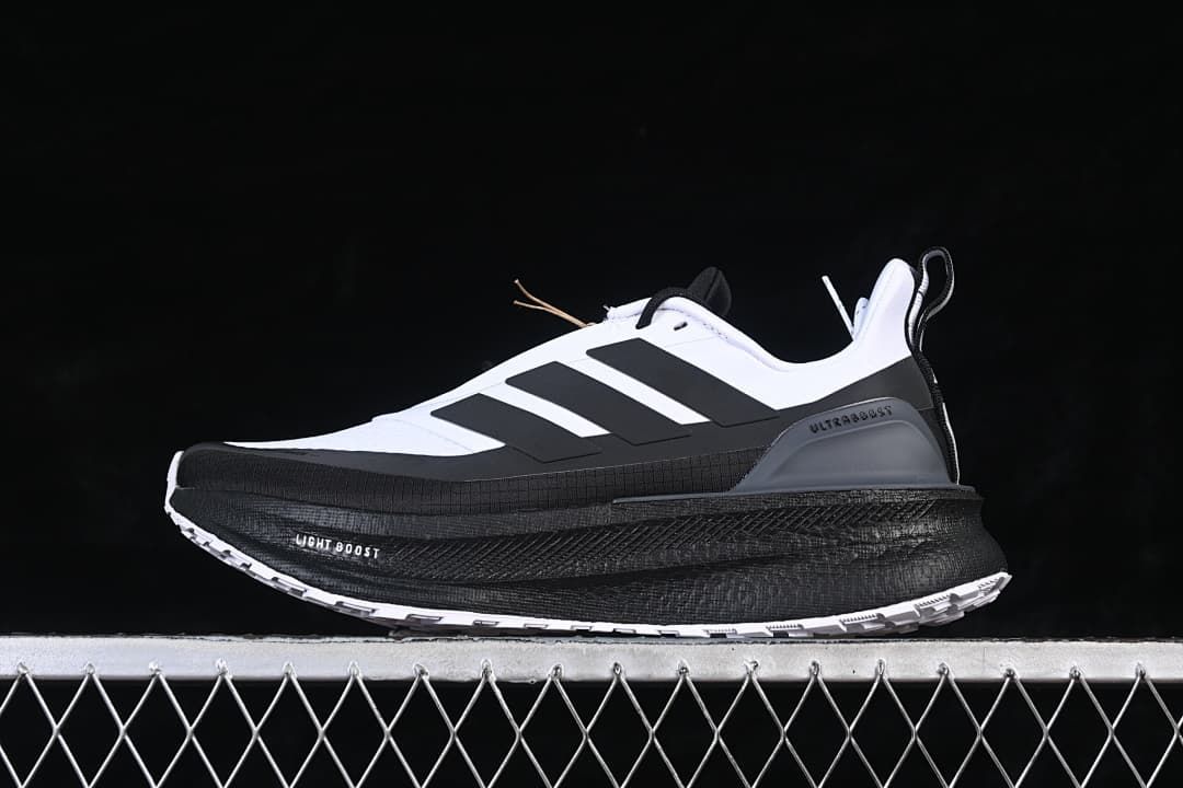 Adidas Ultraboost 5 Climawarm Running Shoes White Black JI1389