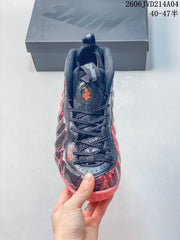 Nike Air Foamposite Pro Basketball Shoes Navy Red