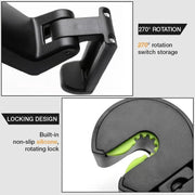 2-in-1 Car Headrest Hook & Phone Holder