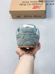Miu Miu x New Balance 530 SL Sneakers in Sage Green
