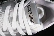 GCDS G24X4338 Silver Chunky Sneakers