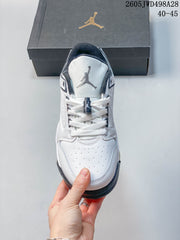 Jordan Air Jordan 5 Retro Low Sneakers White and Gray IO3372