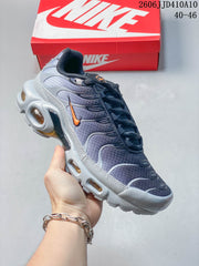 Nike Air Max 95 Sneakers in White/Blue and Gray/Orange