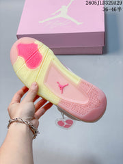 Nike Air Jordan 4 Retro OG Pink Mid-Top Sneakers IM4002