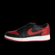 Air Jordan 1 Retro Low OG (GS)(Black/Black-Varsity Red-Summit White)