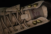 Timberland TB10082 Khaki Mid-Top Lace-Up Boots