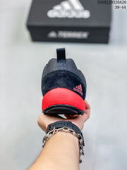 adidas Daroga Plus Canvas Shoes Black Red