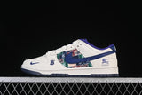 Nike SB Dunk Low Patchwork White Blue Sneakers