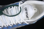 Off-White ODSY-2000 Grey and Blue Retro Running Sneakers