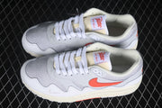 Nike Air Max 1 White Grey Orange II7055-100 Sneakers