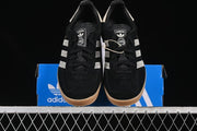 adidas Gazelle Indoor Sneakers Black with Gum Sole JI2755