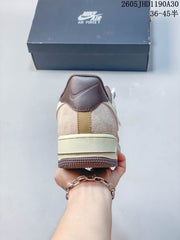 Nike Air Force 1 '07 LV8 Low Sneakers, Beige and Brown, CS5288-608