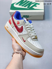 Nike Air Force 1 Year of the Horse Sneakers White Red