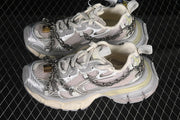 Balenciaga 3XL Chain Sneakers in Silver and Grey