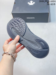 DESCENTE EDGE COURT RETRO Sneakers Gray SP323LSN82