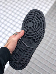 Air Jordan 1 High Gold Toe Black and Gold Sneakers