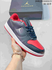 Jordan Court Connect Low-Top Sneakers Navy Red IQ5698-101