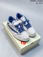 Jordan Air Jordan 1 Low OG SP White and Blue Sneakers