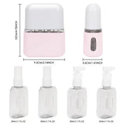 All-in-One Travel Toiletry Bottles Set – Leak-Proof, TSA Approved, BPA-Free