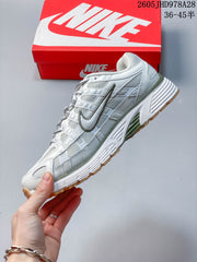 Nike Initiator Running Shoes in White and Olive