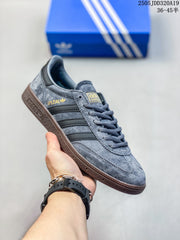 Adidas Gazelle Indoor Sneakers Grey Black Gum DD6603