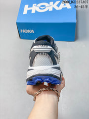 HOKA Mafate Speed 2 Trail Running Shoes White Blue