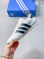 adidas Taekwondo Low-Top Sneakers White Black Gum Sole