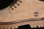 Timberland TB10069-1 Beige Faux-Fur-Lined Ankle Boots