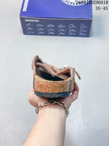Birkenstock Boston Suede Clogs Brown Adjustable Buckle
