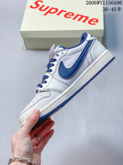 Jordan Air Jordan 1 Low OG SP White and Blue Sneakers