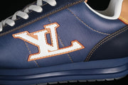 Louis Vuitton Buttersoft Low-Top Sneaker in Dark Blue