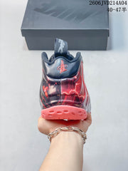 Nike Air Foamposite Pro Basketball Shoes Navy Red