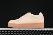Alo Yoga Recovery Mode Low-Top Sneakers in Cream and Gum