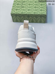 Gucci Screener GG White Low-Top Sneakers