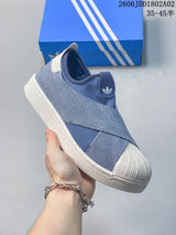 Adidas Originals Superstar 2 X Slip-On Sneakers Blue White KZ7554