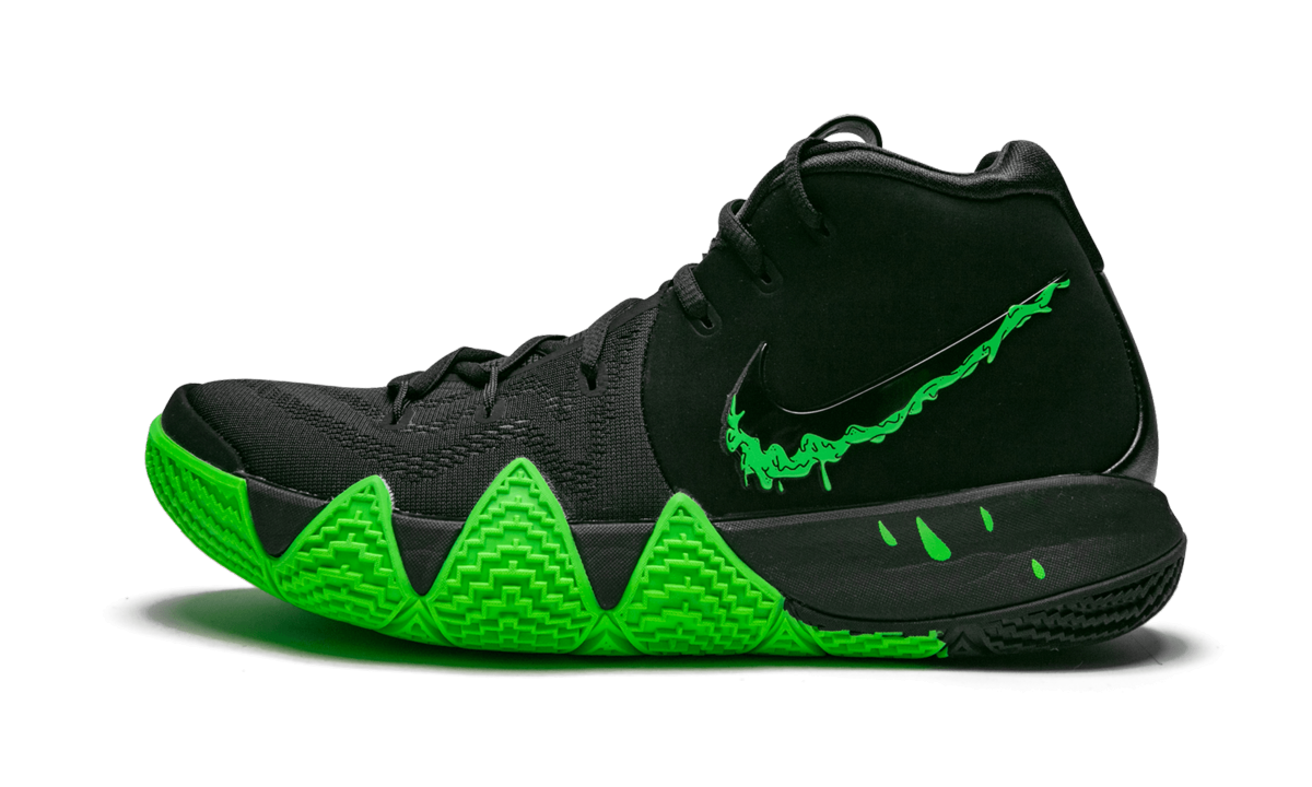 Kyrie 4 "Halloween - BLACK / RAGE GREEN" 943806 012