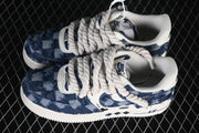 Nike Air Force 1 '07 Low ACE Denim Sneakers FB0607-909