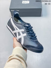 ASICS Tiger Mexico 66 Sneakers Navy White D4J2K-0101