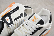 Louis Vuitton LV Trainer Sneaker White Orange