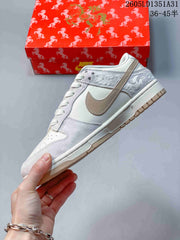 Nike Dunk Low Cloud Horse Embroidered Sneakers