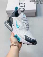 Nike Air Max 270 Sneakers White Teal Black