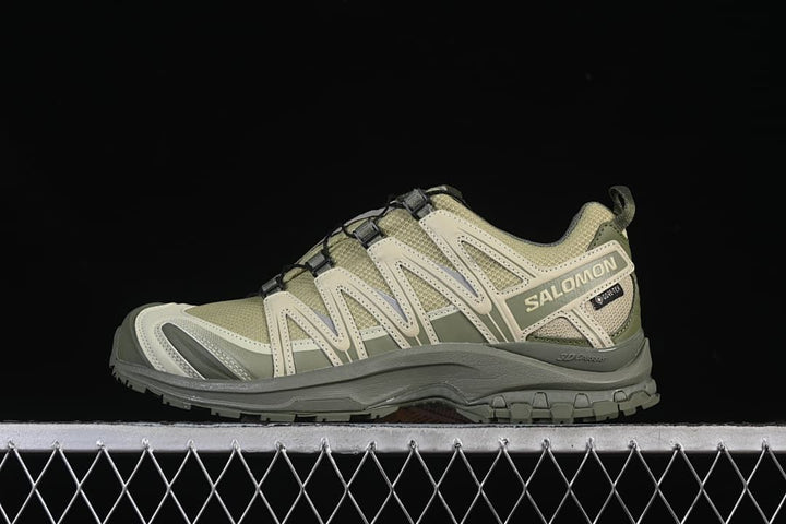 Salomon XA Pro 3D GTX Trail Shoes Green Beige