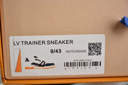 Louis Vuitton LV Trainer Sneaker White Orange