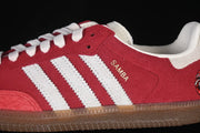 adidas Samba OG Tal Red and White Sneakers IG8905