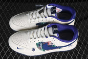 Nike SB Dunk Low Patchwork White Blue Sneakers
