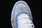 Off-White ODSY-2000 Grey and Blue Retro Running Sneakers